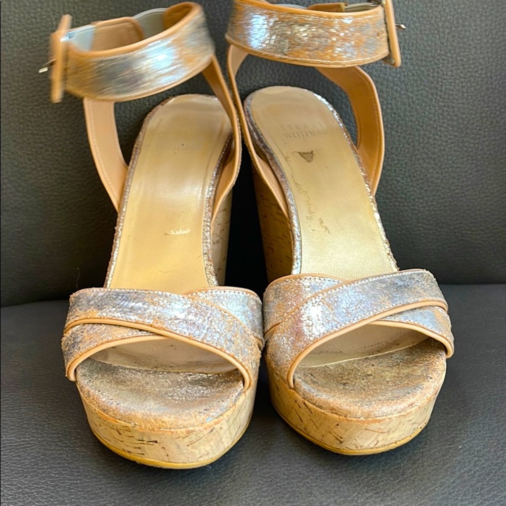 Stuart Weitzman wedge sandals